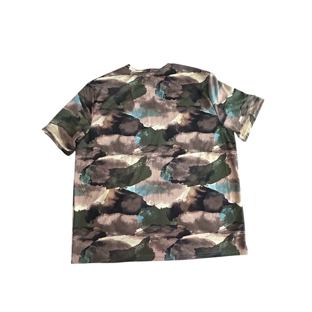Pro Player Men's XL Performance T-Shirt Camo Print Athletic Short Sleeve Shirt - Picture 3 of 4